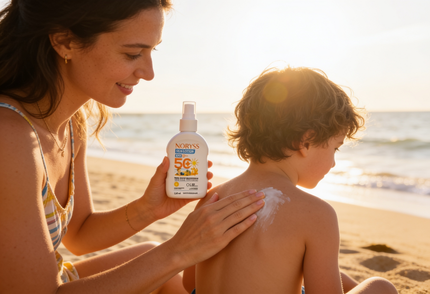 NORYSS Enfant – Lait solaire SPF 50