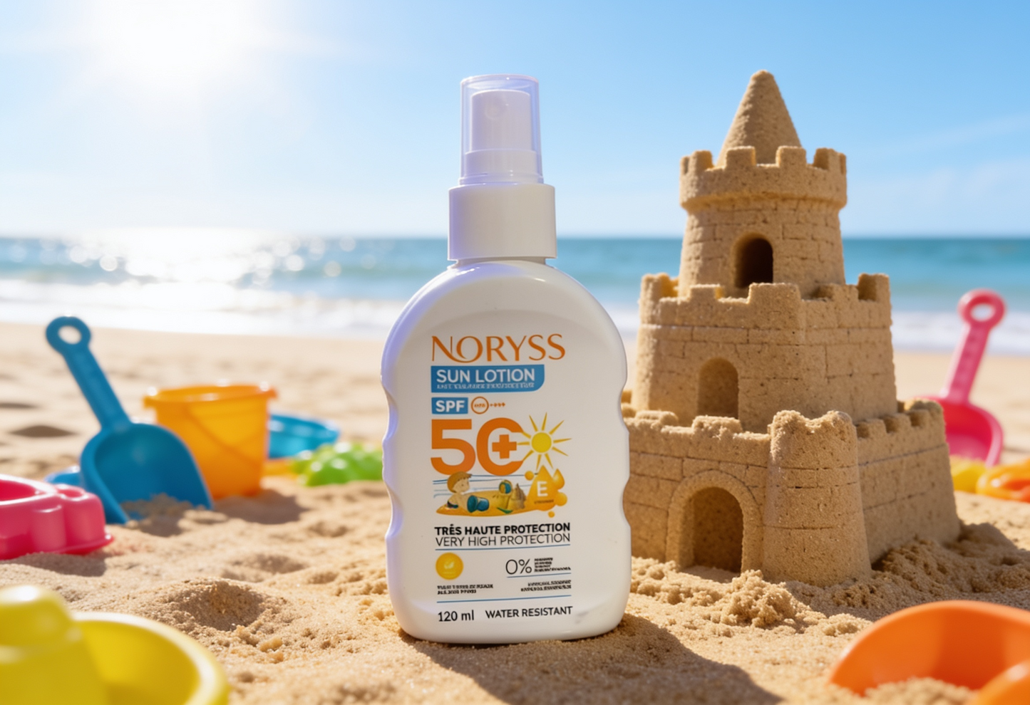 NORYSS Enfant – Lait solaire SPF 50